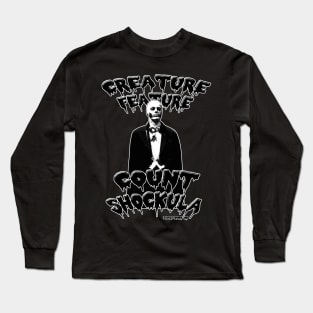 Count Shockula Creature Feature Long Sleeve T-Shirt